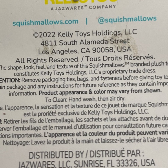 Squishmallow Sunny the rainbow bee 2022 plush - Picture 5 of 5